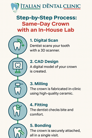 Step-by-Step Process- Italian Dental Clinic